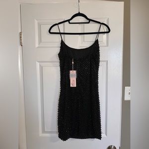 OH POLLY BEDAZZLED DRESS